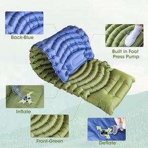 <span class=keywords><strong>Matelas</strong></span> de couchage auto-gonflant léger de haute qualité pour la randonnée et le trekking <span class=keywords><strong>Matelas</strong></span> de camping portable imperméable - Product Image 3