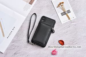IPhone XS MAX A22 A32 용 Apple용 다기능 크로스 보더 가죽 케이스 (전화 그립 지갑 및 카드 홀더 포함) - Product Image 6
