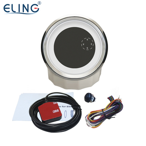 Eling không thấm nước kỹ thuật số GPS Đồng hồ tốc độ đo tốc độ với rpm tachometer cho Thuyền biển xe xe máy 12V 24V 85mm - Product Image 6