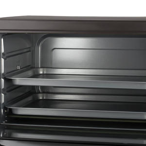 Horno eléctrico de alta calidad con bandeja para alimentos, rejilla para hornear, herramienta para extraer bandejas, horno eléctrico de convección para hornear pizza - Product Image 5