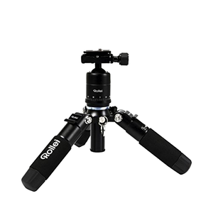 <span class=keywords><strong>FotoPro</strong></span> Mini Pro M-5 <span class=keywords><strong>trépied</strong></span> de caméra en direct professionnel en aluminium à 3 sections avec support de table - Product Image 1