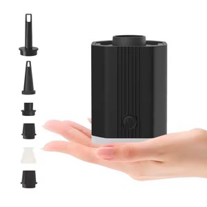 Mini bomba de aire eléctrica de doble propósito con precio <span class=keywords><strong>al</strong></span> por mayor con luz de señ<span class=keywords><strong>al</strong></span> de emergencia SOS inalámbrica para exteriores de microsucción para consumidores - Product Image 1