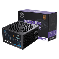 Fuente de Alimentación LOVINGCOOL de Alta Calidad 80PLUS Bronze para Gaming 500W 550W 600W 650W 700W 750W 800W 850W PSU para Computadora PC