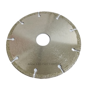 115mm Electroplated Kim Cương Đá công cụ cắt đĩa công cụ granit lưỡi đá quý đá công cụ máy mài góc 125 - Product Image 6