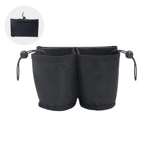 Support de tasse pour bagages de voyage, durable, mains libres, pour valise, porte-boissons, porte-tasses de voyage pour lait, thé, café, compatible avec toutes les poignées de valise - Product Image 6