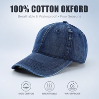 Casquette de baseball rétro en jean délavé souple et non structurée, style vintage, 6 panneaux, unisexe, en coton, pour le sport ou le quotidien – Meilleure vente