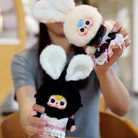 Nouvelle Boîte Mystère "Baby Three" Lapin en Peluche Dessin Animé Mignon Mini Lapin Jouet pour Enfants Sac Boîte Mystère