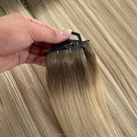 Extensions de cheveux russes Genius Weft, coupables, sans retour, extensions de cheveux Genius Weft russes