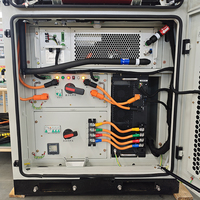 Système de stockage d'énergie au lithium tout-en-un (ESS) pour extérieur, 60 kW, 90 kW, 80 kWh, 100 kWh, 250 kWh, avec batterie solaire et armoire de stockage d'énergie (BESS)