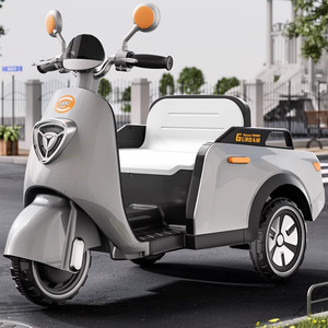 Moto électrique pour enfants, tricycle rechargeable, télécommande, double transmission, voiture jouet alimentée par batterie pour enfants de 3 à 6 ans - Product Image 1