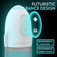 Machine de masturbation automatique pour homme avec fonction rotative, 12 modes de vibration, silicone médical, étanche IPX7, charge magnétique