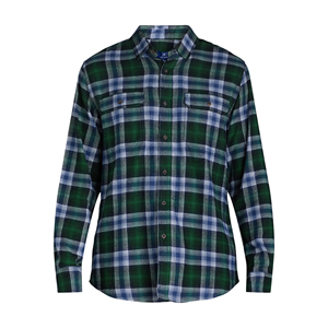 Camisa a Cuadros Casual de Corte Ajustado para Hombre, Elegante, de Manga Larga, Secado Rápido, Transpirable, Antibolitas, Ecológica, Marca Personalizada - Product Image 4