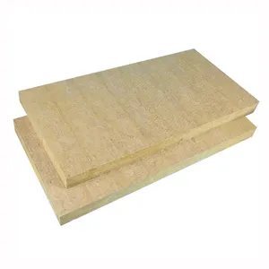 Wall Insulation Rock Wool Panel Fireproof And Sound Thermal Insulation For Exterior Facade Curtain Wall Dedicated