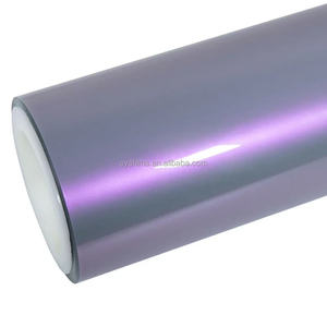 <span class=keywords><strong>Film</strong></span> Vinyle Caméléon Gris Violet Fantaisie pour Voiture, <span class=keywords><strong>Film</strong></span> Adhésif Anti-Bulles pour Décoration de Carrosserie, Rouleau de <span class=keywords><strong>Film</strong></span> de Recouvrement pour Voiture - Product Image 1