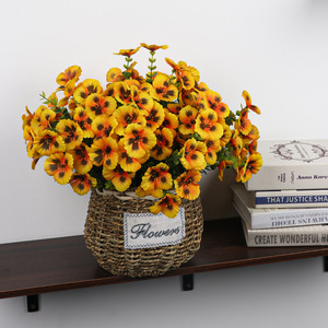 Flores Artificiales de Eucalipto y Primavera para Decoración de Exteriores, Hogar, Hotel, Boda, Arreglo Floral Artificial - Product Image 2