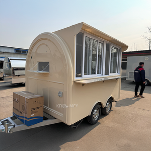 Chariot de nourriture mobile, remorques de vente de bubble tea, camion de fruits et de café, camion de nourriture, remorque de boissons mobile - Product Image 2