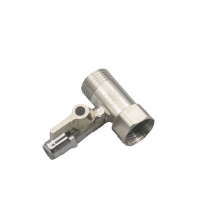 Vanne d'entrée en acier inoxydable 304, 1/2 pouce, pour purificateur d'eau avec commande par robinet à bille - Product Image 4
