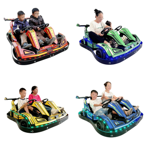 Kart électrique <span class=keywords><strong>d</strong></span>'extérieur avec lumières LED colorées, kart à batterie pour enfants, jeu <span class=keywords><strong>de</strong></span> course pour parc et aire <span class=keywords><strong>de</strong></span> jeux à louer - Product Image 2