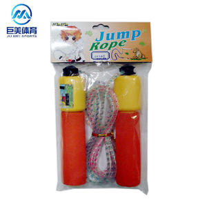 <span class=keywords><strong>Cuerda</strong></span> de Saltar para Niños con Mango de Plástico y <span class=keywords><strong>Cuerda</strong></span> de Algodón de Color Personalizado con Logotipo, Proveedor Chino al por Mayor de Buena Calidad - Product Image 2