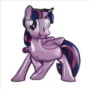 Dessin animé <span class=keywords><strong>petit</strong></span> <span class=keywords><strong>poney</strong></span> aluminium Film ballon fête d'anniversaire pour enfants décoration scène Arrangement - Product Image 5