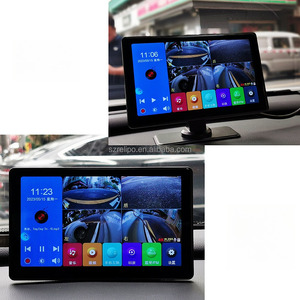 צג רכב 4Ch HD 1024x600P TFT LCD עם מסך מגע ותצוגה מפוצלת ל-4 - Product Image 6