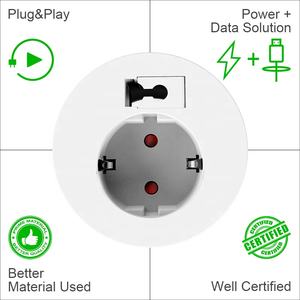 Œillets électriques de haute qualité, pour meubles de bureau, avec prise européenne - Product Image 6