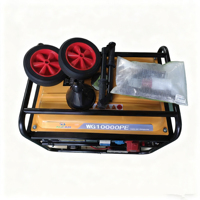 Générateur à onduleur professionnel 8kVA-Démarrage électrique/RF, ultra-silencieux (65dB) pour l'extérieur et les maisons mobiles