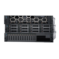 Serveur Rack 2U R740 d'occasion en promotion avec double processeur 6130, 256 Go DDR4, 2*3.84T SSD SATA, H730P, iDRAC, double alimentation 750W en stock