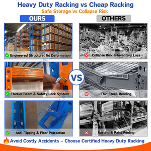 Hệ thống kệ <span class=keywords><strong>pallet</strong></span> hạng nặng cho kho hàng |   Công suất 3000kg |   Giá đỡ <span class=keywords><strong>pallet</strong></span> chọn lọc có dầm - Product Image 3