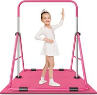 Barre d'entraînement de gymnastique pliante, barre de singe horizontale extensible pour la maison