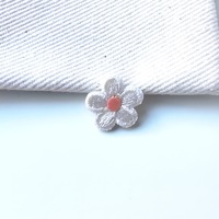 Patchs brodés miniatures colorés en forme de fleurs, appliques florales thermocollantes pour vêtements, pinces à cheveux, sacs, bricolage