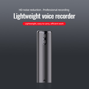 S15 เครื่องบันทึกเสียงแบบพกพา ลดเสียงรบกวนความละเอียดสูง MP3 เครื่องบันทึกเสียงดิจิตอลขนาดเล็ก สีดำ - Product Image 2