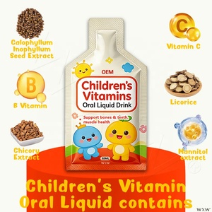 Vitamina Líquida Oral para Niños de Alta Calidad y Bajo Costo, <span class=keywords><strong>Complejo</strong></span> <span class=keywords><strong>B</strong></span> y C, Refuerza el Sistema Inmunológico y la Salud en General - Product Image 3