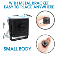 Caméra USB 120FPS 210FPS 1MP à obturateur global avec objectif fisheye grand angle CMOS OV9281, mini webcam USB monochrome pour ordinateur
