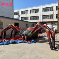 Offre Spéciale géant Halloween Décoration araignée noire gonflable ballon