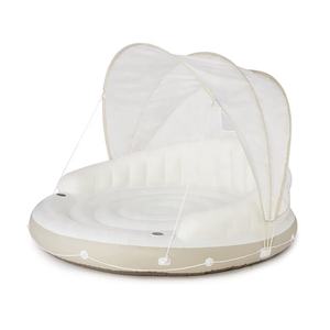 Tumbona Flotante con Sombra Marni, Tumbona Flotante para Piscina, Tumbonas Inflables y Camas de Día - Product Image 3