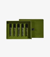 Coffrets cadeaux de flacons de parfum de luxe, design personnalisé, vert, 5 ml, kit de découverte de parfum, boîte d'emballage