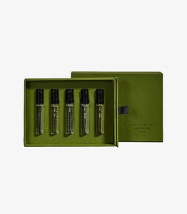 Nước Hoa Sang Trọng Lọ Quà Tặng Thiết Lập Hộp Tùy Chỉnh Thiết Kế Màu Xanh Lá Cây <span class=keywords><strong>5</strong></span> Ml Hương Thơm Khám Phá Kit Bao Bì Hộp - Product Image 2