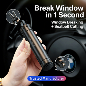 Heavy Duty Car Window Breaker 2 in 1 Seatbelt Cutter Life Saving Escape <b>Tool</b> for Cars - Product Image 6