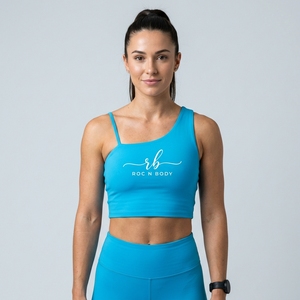Custom Oem Workout Gym Neck Fitness Rib Yoga Tennis Tank <b>Top</b> For Women - Product Image 1