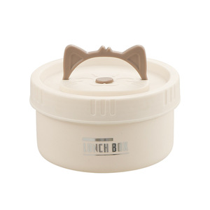 Lonchera Térmica de Acero Inoxidable 304, Contenedor de Almuerzo Portátil de Doble Capa, Recipiente Aislado para Alimentos Apto para Microondas, Lonchera para Trabajadores de Oficina - Product Image 6