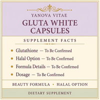 Capsules de glutathion pour éclaircir la peau 1500mg - Certifié Halal, Formule éclaircissante pure, Vente en gros