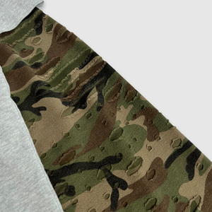 Felpa Termica Urbana Strappata a Doppio Strato a Maniche Lunghe con Stampa a Lettere, 100% Cotone, Autunnale, Oversize, Unisex - Product Image 4