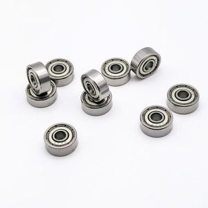 Rodamiento de Bolas de Ranura Profunda en Miniatura de Alta Velocidad ID 4mm 624ZZ, Rodamiento de Alta Precisión 4x13x5mm 624Z de Acero Cromado GCR15 - Product Image 1