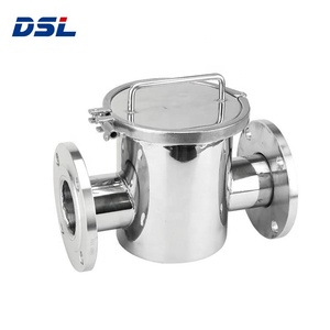 스테인레스 플로우 타입 위생 파이프 철 제거제 소스 액체 슬러리 마그네틱 필터 영구 자석 - Product Image 4