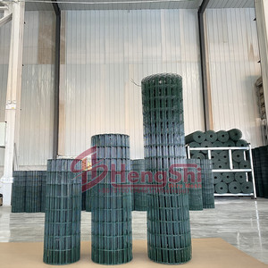 1 "x1/2" רשת תיל מרותכת סידור/אבקת חוט מצופה רשת עבור גדר שועל - Product Image 5