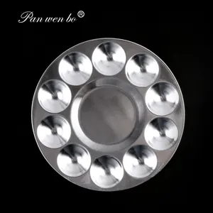 Artiste dessin couleur <span class=keywords><strong>palette</strong></span> mixte personnalisé rond métal huile <span class=keywords><strong>aquarelle</strong></span> peinture <span class=keywords><strong>palette</strong></span> - Product Image 2