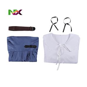 Costume de <span class=keywords><strong>cosplay</strong></span> Cardcaptor <span class=keywords><strong>Sakura</strong></span>, robe décontractée bleue et blanche, costume de scène, costumes de personnages d'anime - Product Image 3