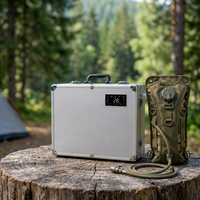 Système de filtration d'eau portable sans réservoir 100G par osmose inverse (RO) pour le camping et les activités de plein air avec batteries qualifiées
