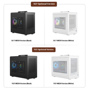 <span class=keywords><strong>Cross</strong></span> Border Conveniente Mini MATX Gaming Desktop Case Vidrio templado Handheld Torre pequeña ATX Factor de forma Nuevo producto - Product Image 4